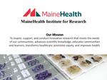 The History of the MaineHealth Institute for Research