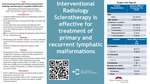 Institutional Experience with Primary Interventional Radiology Sclerotherapy for Lymphatic Malformation