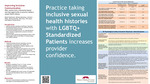 Simulation to Improve Health Equity- Pilot results from a Standardized Patient-based learning opportunity to practice taking an inclusive sexual health history