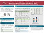Rigid Sternal Fixation Alone Does Not Result in a Reduction in Postoperative Opiod Administration Following Cardiac Surgery by Jane Branch, Chinedu Okoli, Kyla Wigant, Jaime Rabb, Robert S. Kramer, Anne Hicks, and Ansar Hassan