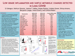 Low Grade Inflammation and Subtle Metabolic Changes Detected in Long COVID