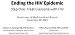 September 20th, 2023: Ending the HIV Epidemic: Step One; Treat Everyone with HIV