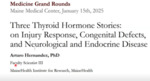 Three Thyroid Hormone Stories: On Injury Response, Congenital Defects and Neurodevelopmental and Endocrine Disease