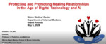 May 6th, 2026: This is the Moment...to Reimagine Healthcare of the Future (Human Relationships at the Center; Technology and AI in a Supporting Role