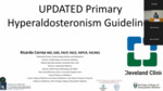 September 30, 2026: Updated Primary Hyperaldosteronism Guidelines