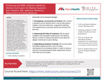 Enhancing the MMC Addiction Medicine Elective Curriculum for Medical Students by Sarah Hipkens MD