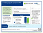 Summary of: Evaluating community engagement efforts in a clinical and translational research initiative