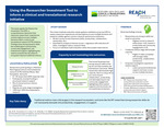 Summary of: Using the Researcher Investment Tool to inform a clinical and translational research initiative