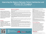 Improving the Balance Between Patient Satisfaction and Efficient ED Throughput