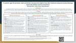 In patients aged 70 and above, male and female, how does the length of stay after treatment compared to early discharge impact the patient's level of orientation?