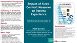 Impact of Sleep Comfort Measures on Patient Experience