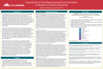 Importance of Interdepartmental Communication in Relation to Patient Outcomes