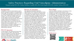 Safety Practices Regarding Oral Nimodipine Administration