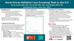 Nurse-Driven Palliative Care Screening Tools in the ICU