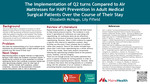 The Implementation of Q2 turns Compared to Air Mattresses for HAPI Prevention in Adult Medical Surgical Patients Over the Course of Their Stay