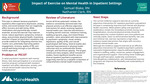 Impact of Exercise on Mental Health in Inpatient Settings