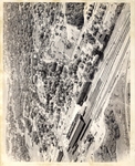 Aerial view of Union Station and MGH, c. 1957 by Maine Medical Center