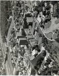 Aerial view of MMC in 1978 by Maine Medical Center