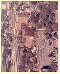 Aerial view of MMC complex from August 1969 by Maine Medical Center