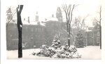 A Winter View of Maine General Hospital from the Western Promenade c.1930's by Maine Medical Center
