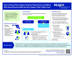 Does A Parent Peer Support Program Help Parents of Children Who Need Mental Health Services Support Their Child’s Care?