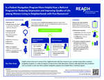 Is a Patient Navigation Program More Helpful than a Referral Program for Reducing Depression and Improving Quality of Life among Women Living in Neighborhoods with Few Resources? by Research Dissemination Committee, Maine, USA