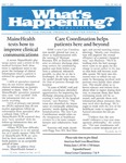 What's Happening: May 7, 2001 by Maine Medical Center