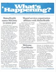 What's Happening: January 17, 2001 by Maine Medical Center