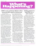What's Happening: February 16, 2000 by Maine Medical Center