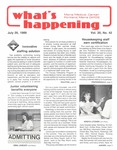 What's Happening: July 26, 1989