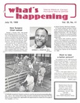 What's Happening: July 19, 1989