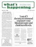 What's Happening: April 26, 1989 by Maine Medical Center