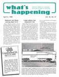 What's Happening: April 5, 1989 by Maine Medical Center