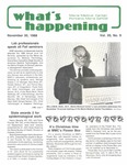 What's Happening: November 30, 1988 by Maine Medical Center