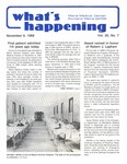 What's Happening: November 9, 1988 by Maine Medical Center