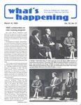 What's Happening: March 16, 1988