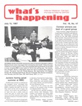 What's Happening: July 15, 1987