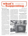 What's Happening: March 25, 1987