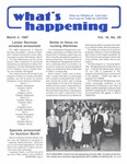 What's Happening: March 4, 1987
