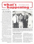 What's Happening: February 18, 1987