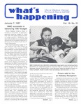 What's Happening: January 7, 1987