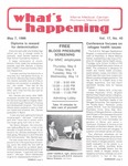 What's Happening: May 7, 1986