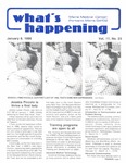 What's Happening: January 8, 1986