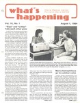 What's Happening: August 1, 1984
