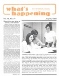 What's Happening: July 18, 1984