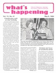 What's Happening: May 9, 1984