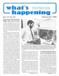 What's Happening: February 22, 1984