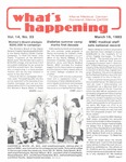 What's Happening: March 16, 1983