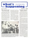 What's Happening: August 11, 1982