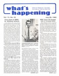 What's Happening: July 28, 1982